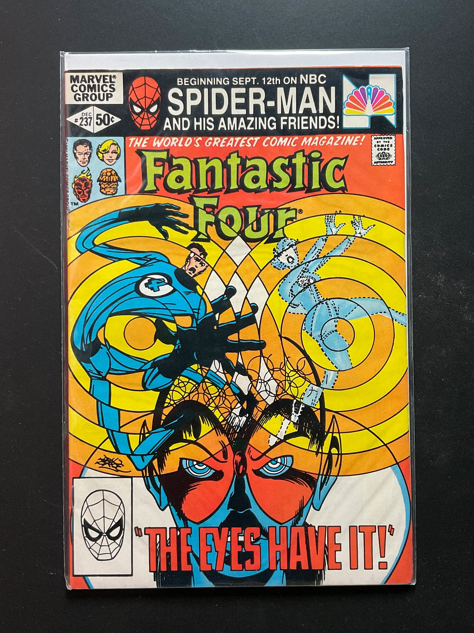 Fantastic Four 237 Marvel Comics Dec 1981 The Eyes Have It - B