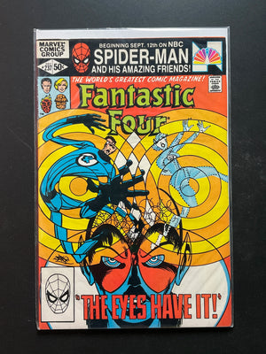 Fantastic Four 237 Marvel Comics Dec 1981 The Eyes Have It - B