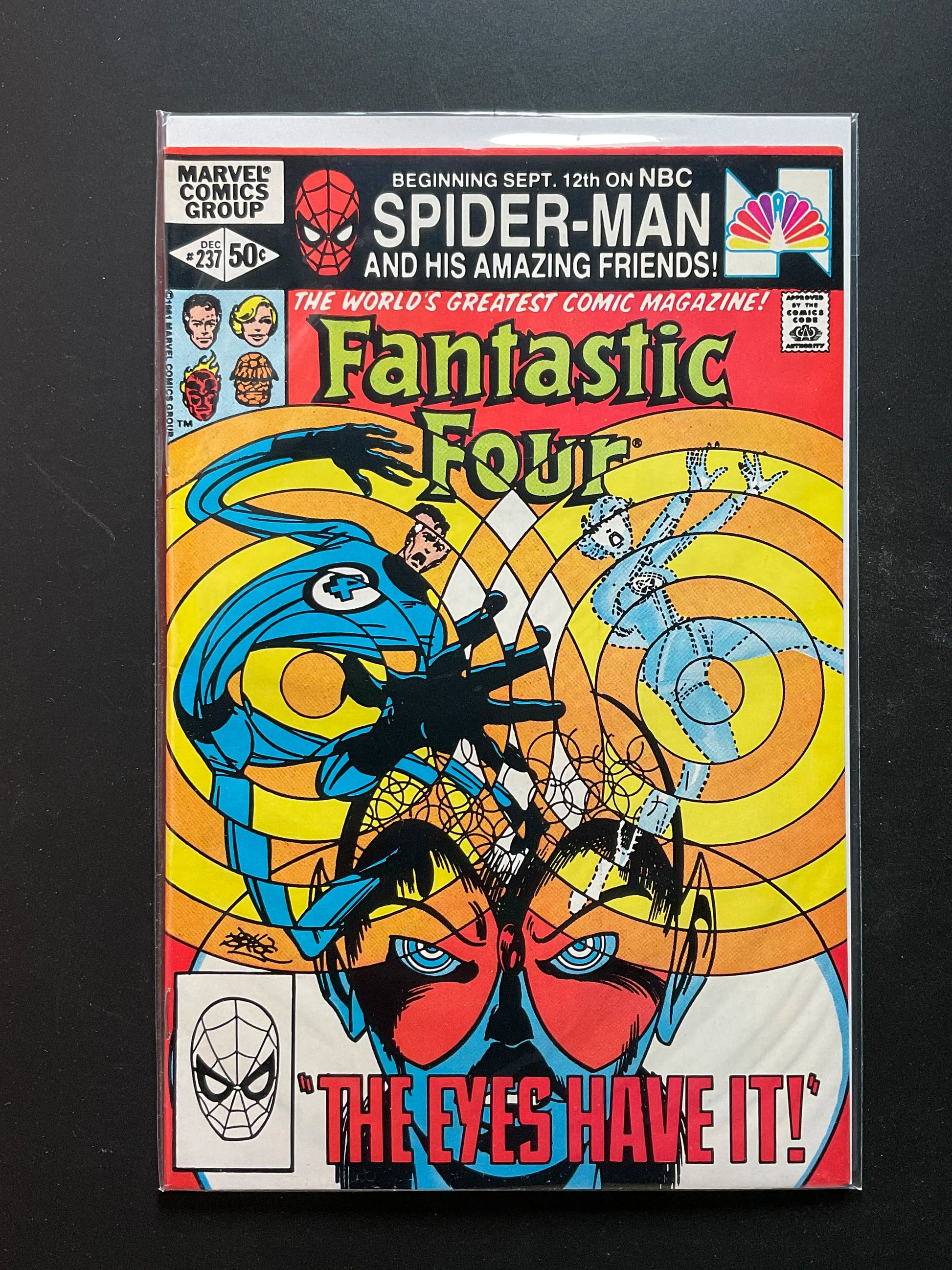Fantastic Four 237 Marvel Comics Dec 1981 The Eyes Have It - C