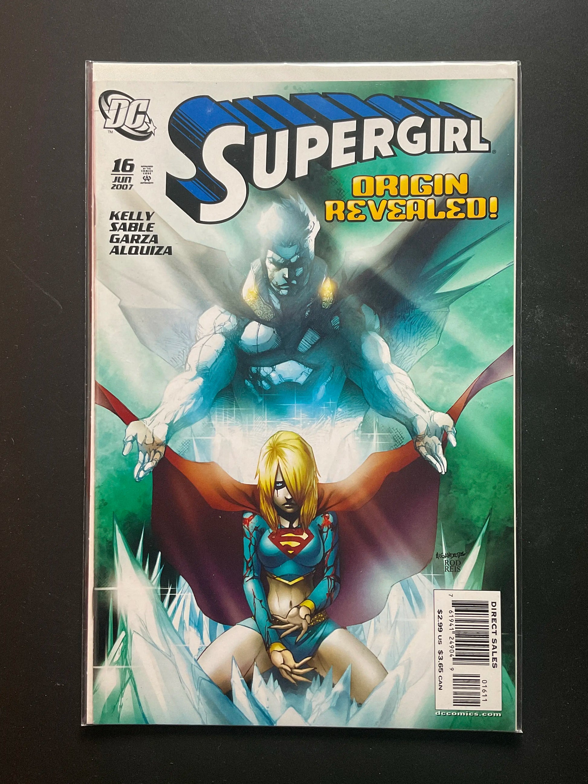 Supergirl 16 (June 2007) DC Comics - Origin Revealed