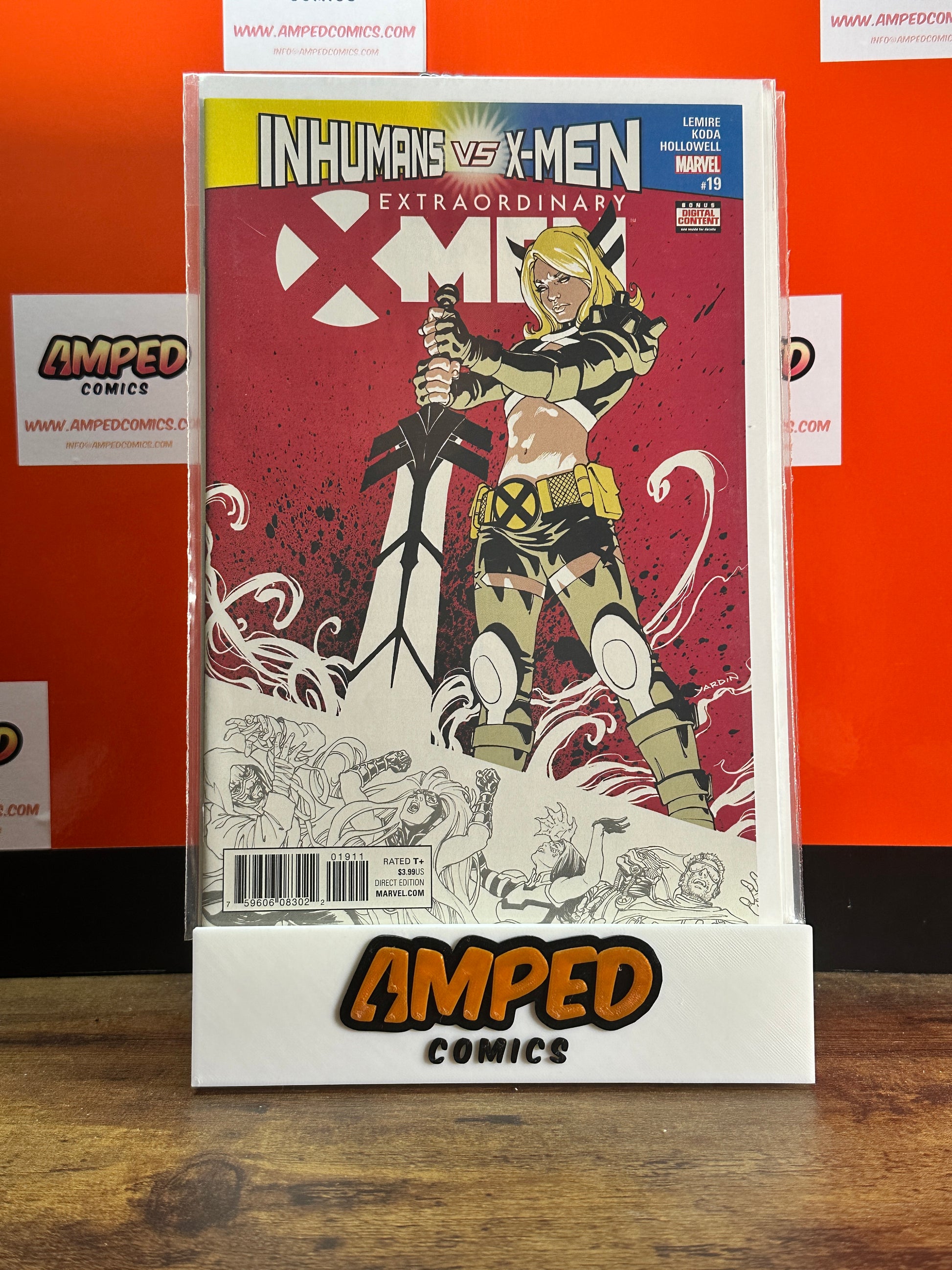 Extraordinary X-Men 19 Marvel Inhumans vs X-Men Lemire Koda