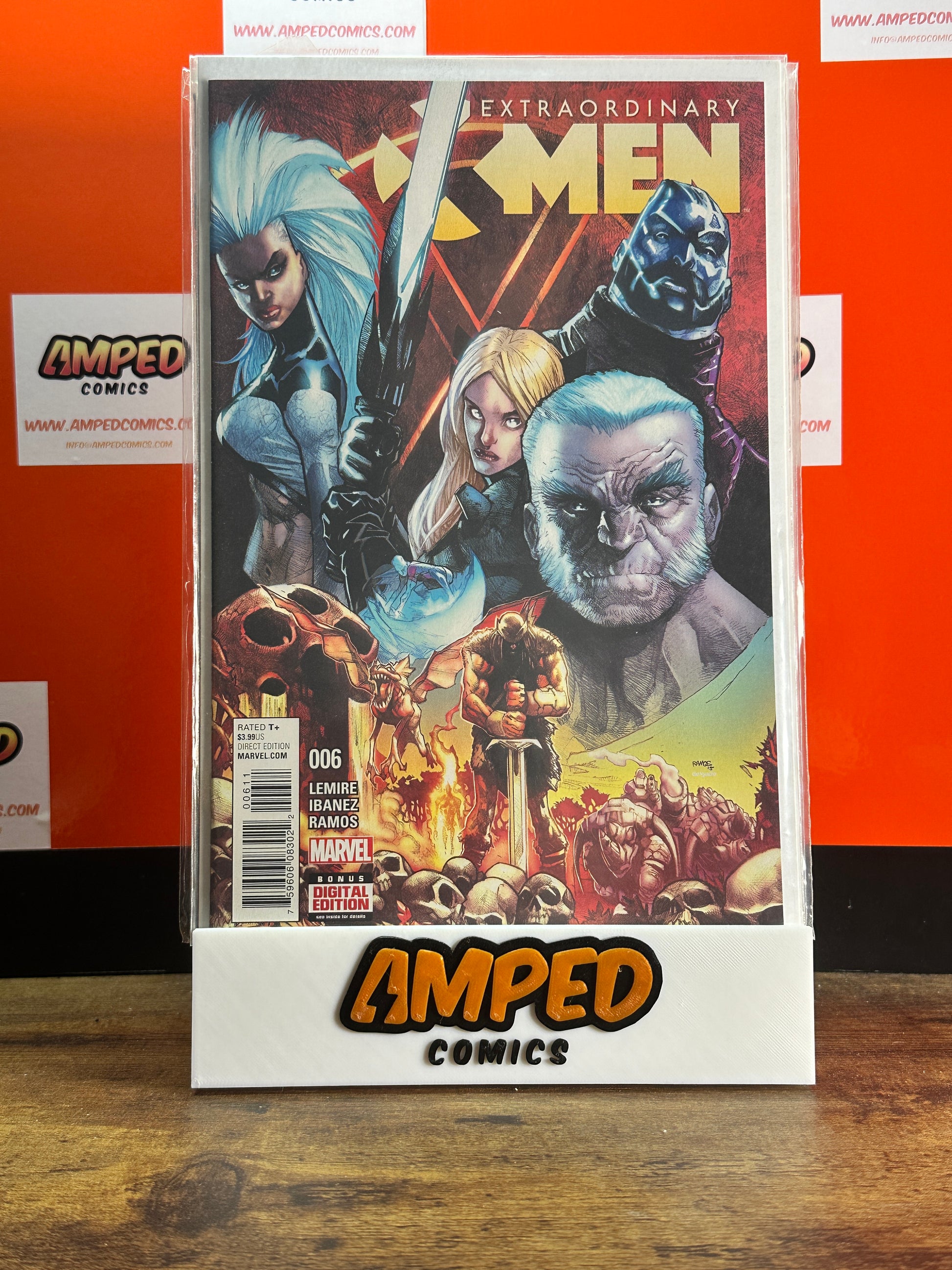 Extraordinary X-Men 6 Marvel Comics 2016 Jeff Lemire Ramos