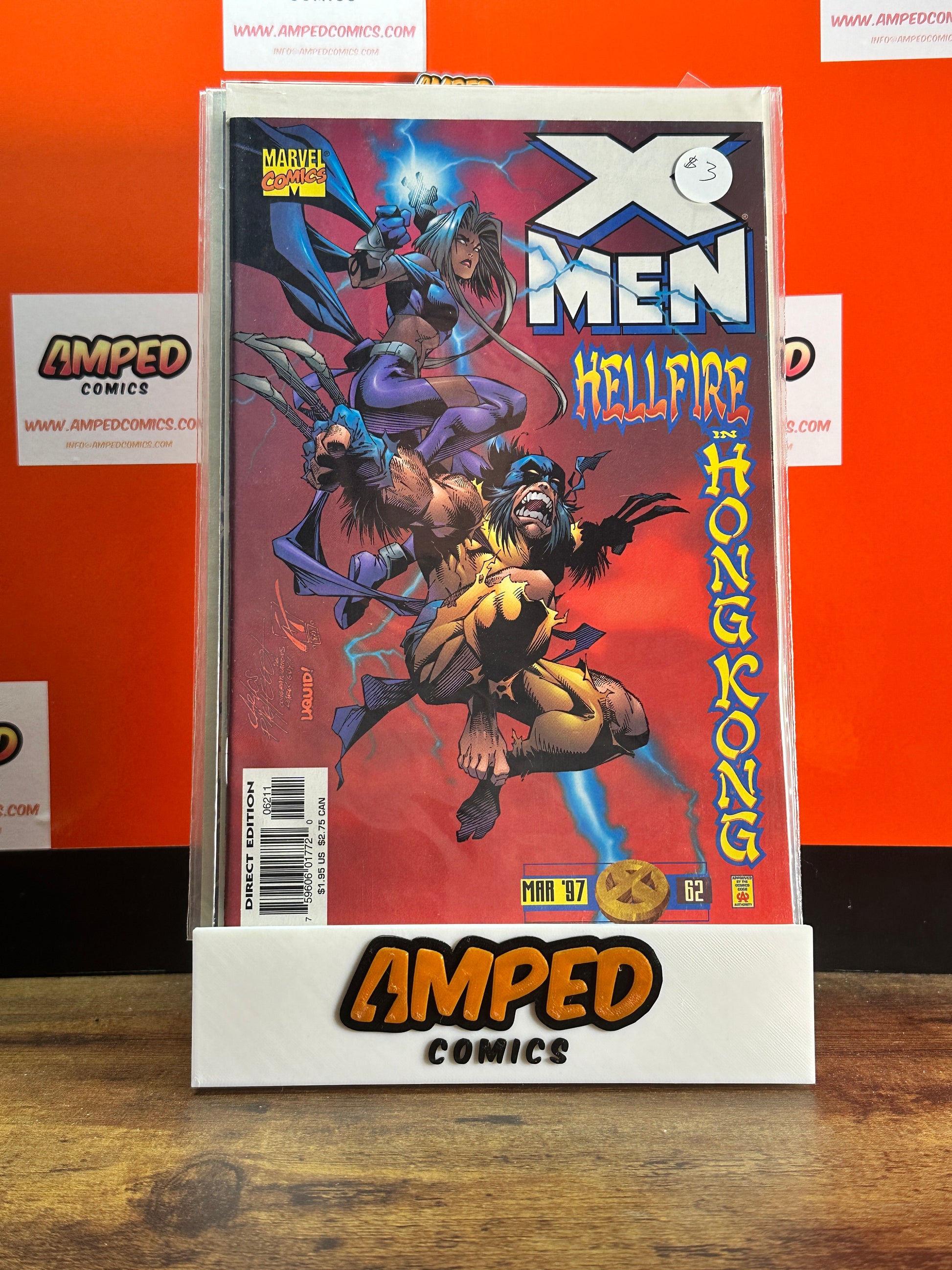 X-Men 62 Hellfire in Hong Kong Marvel Comics Mar 1997