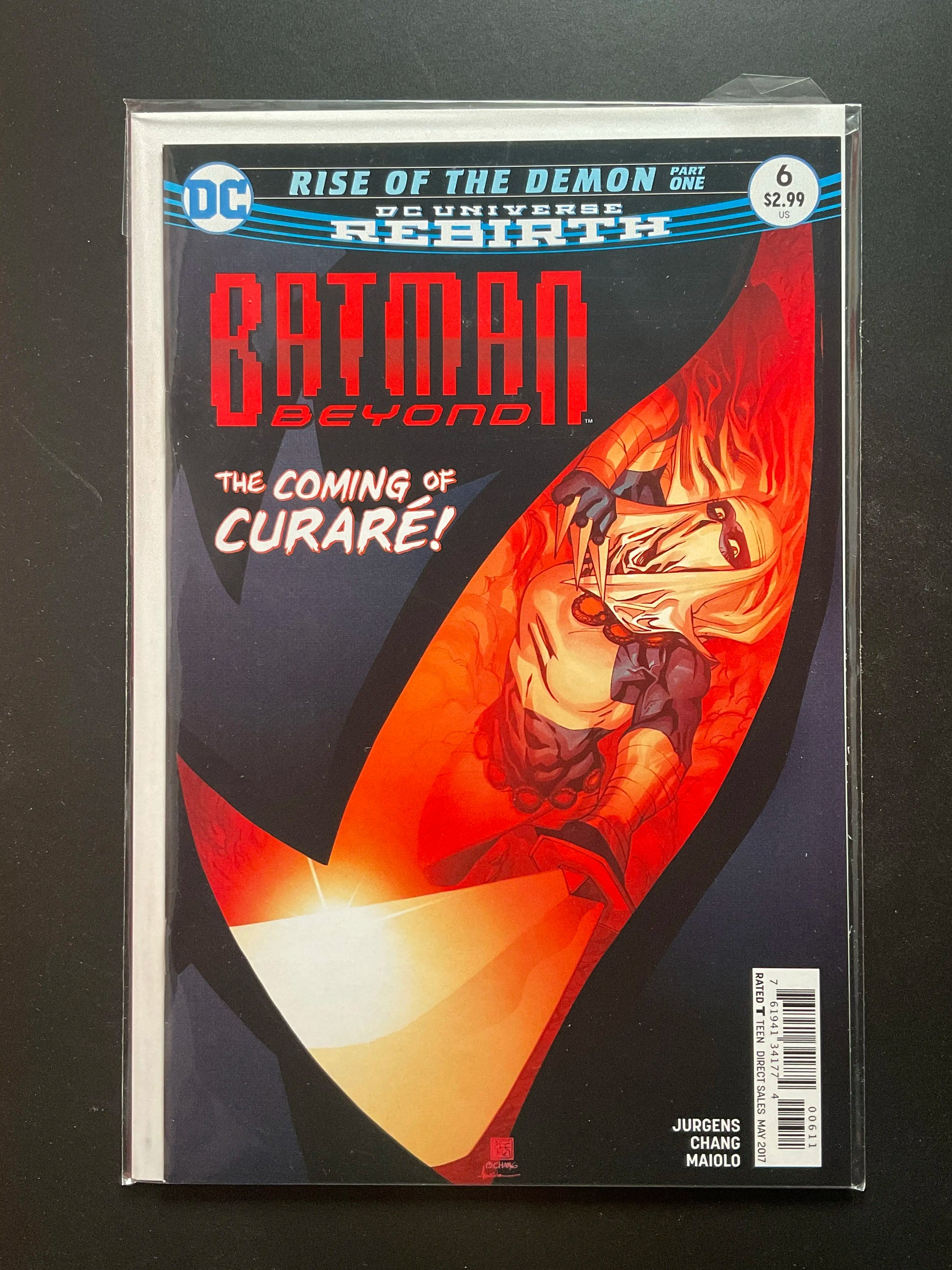 Batman Beyond 6 DC Rebirth 2017 The Coming of Curare