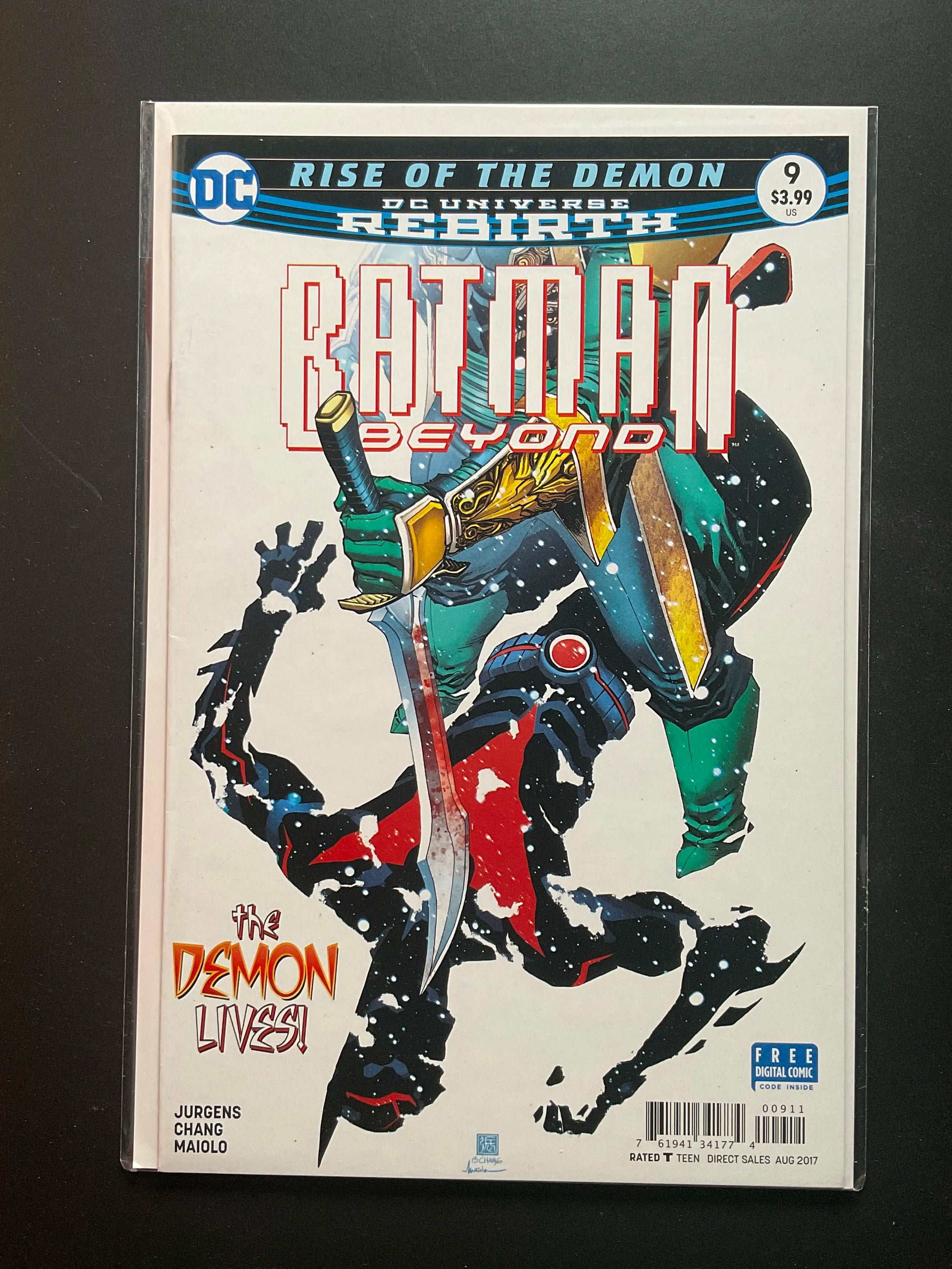 Batman Beyond 9 DC Universe Rebirth Aug 2017