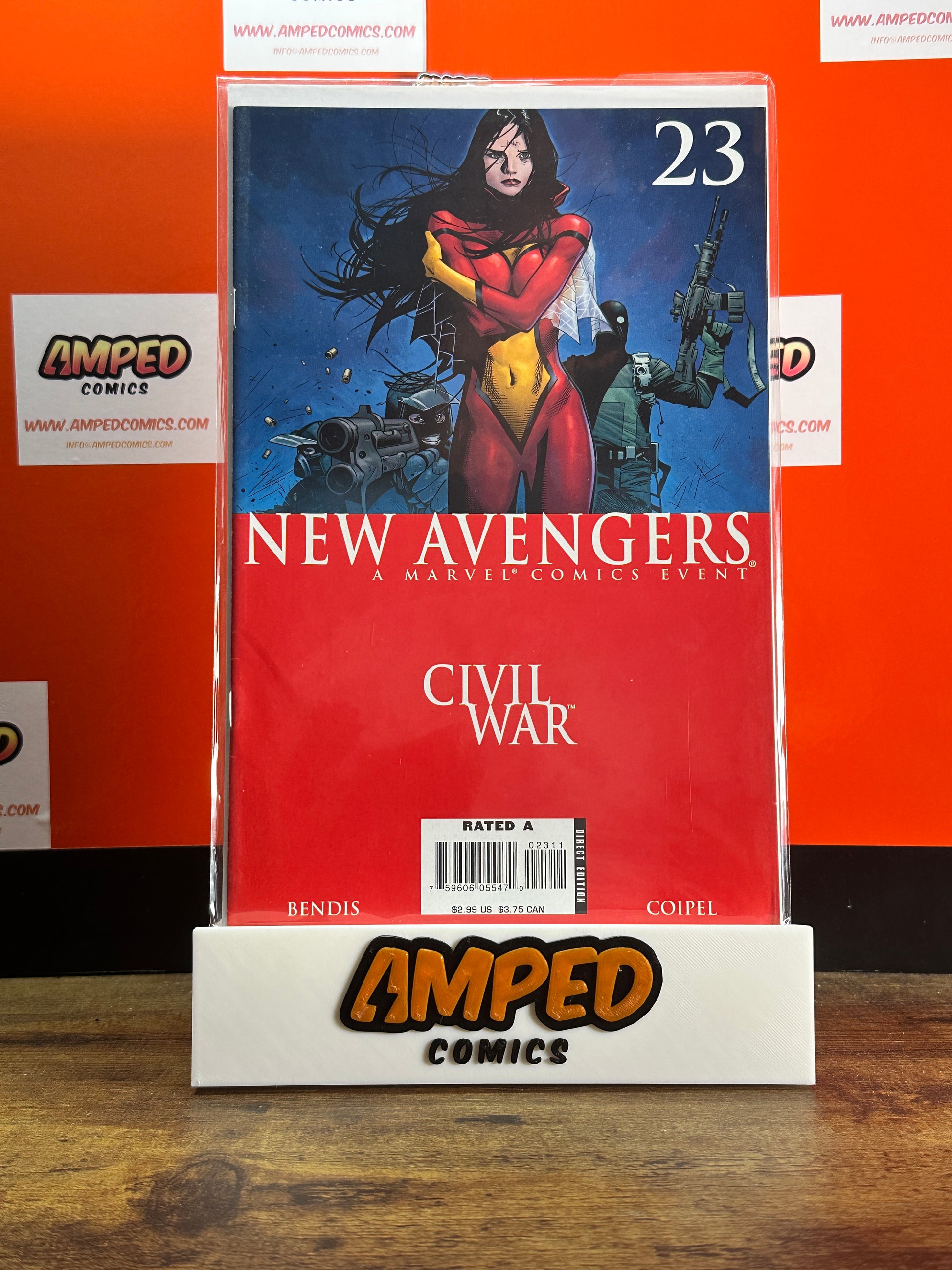New Avengers 23 Civil War Marvel Comics Event