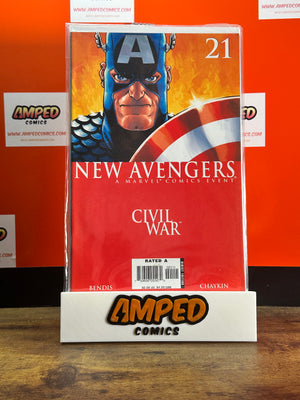 New Avengers 21 Civil War Marvel Comics Event