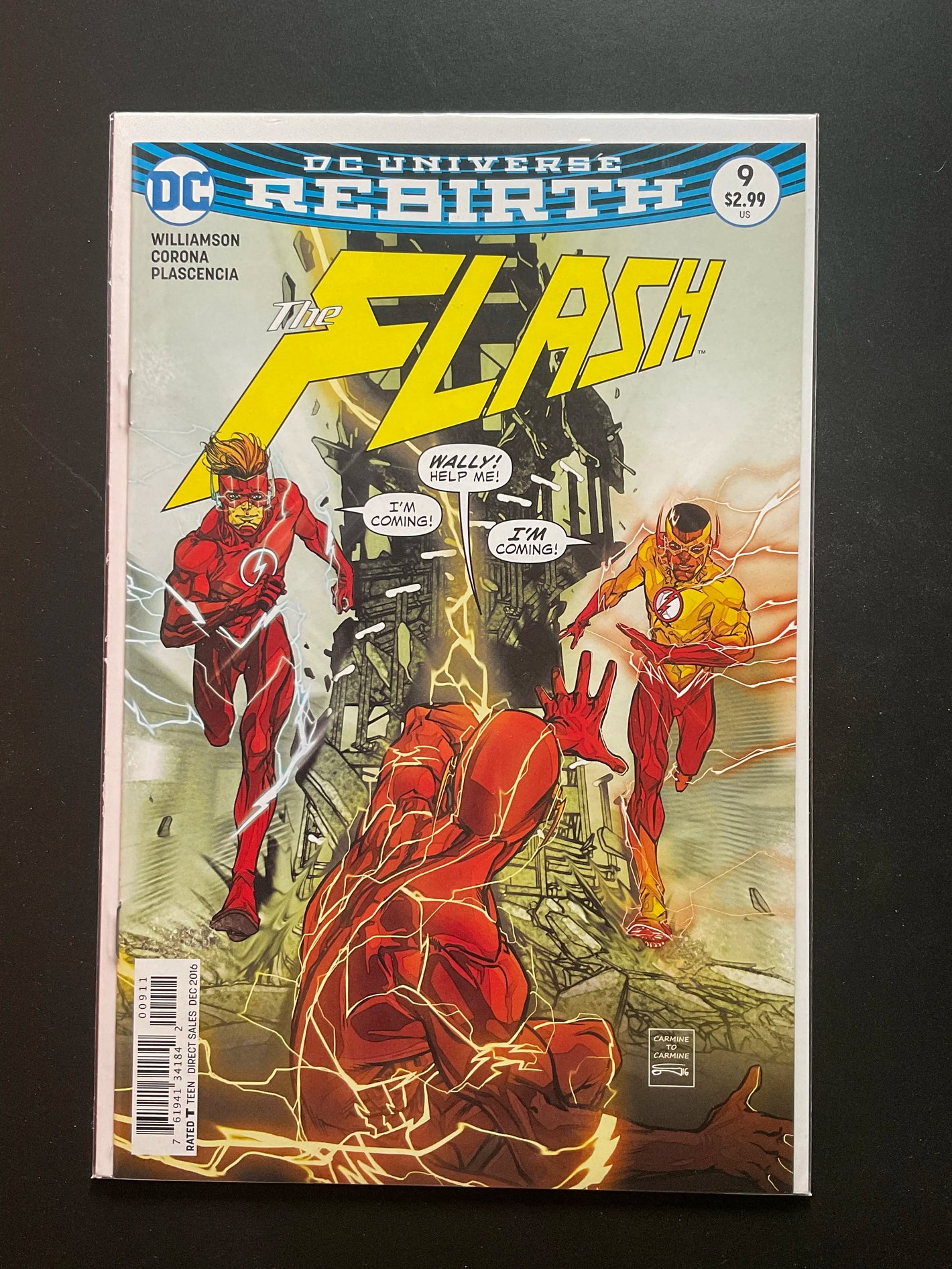 The Flash 9 DC Universe Rebirth 2016