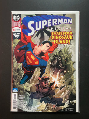 Superman Special 1 DC Comics 2018 Escape from Dinosaur Island