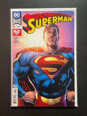 Superman 1 DC Universe 2018 by Bendis, Reis, Prado Sinclair