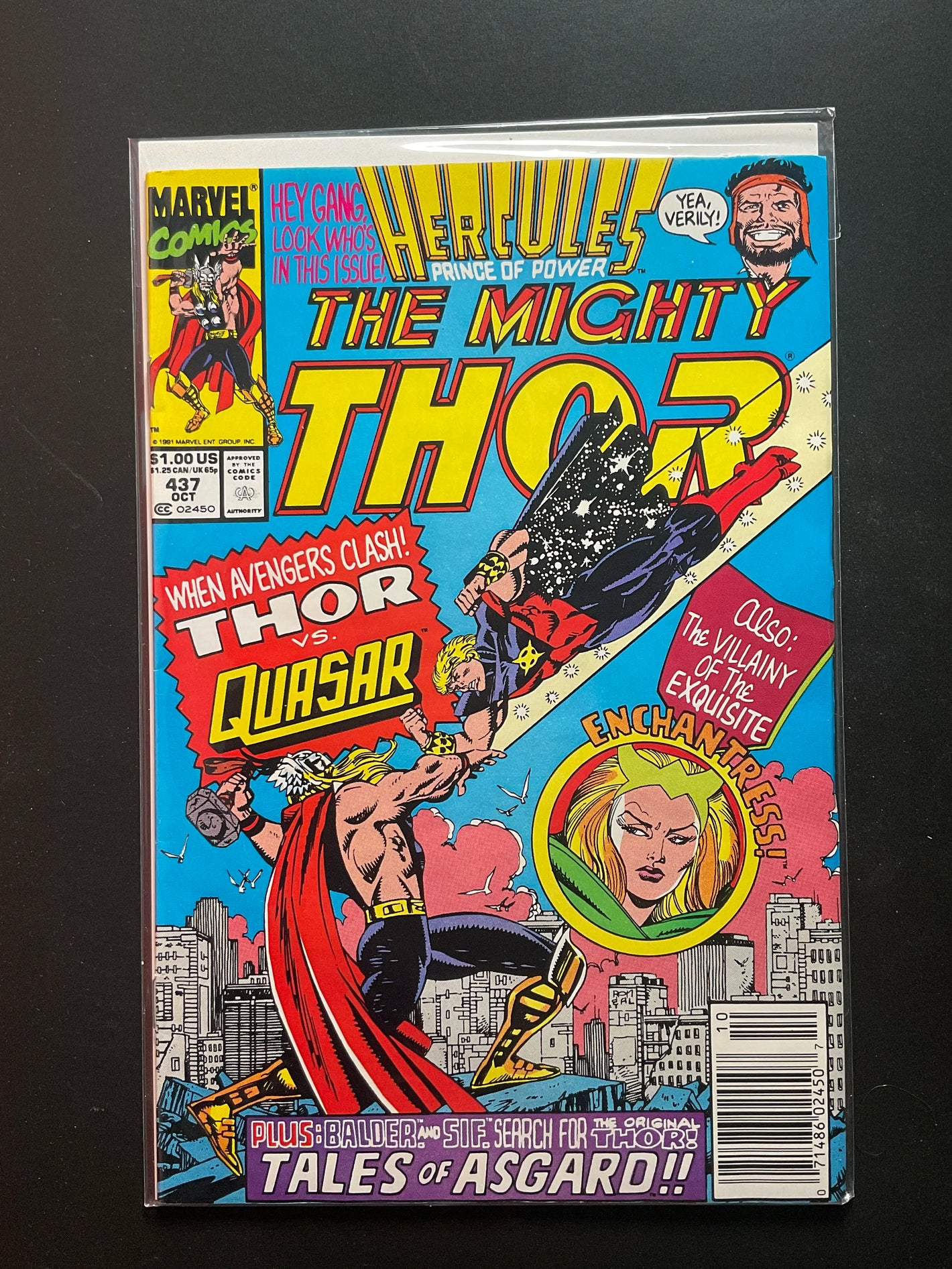 The Mighty Thor 437 Marvel Comics October 1991