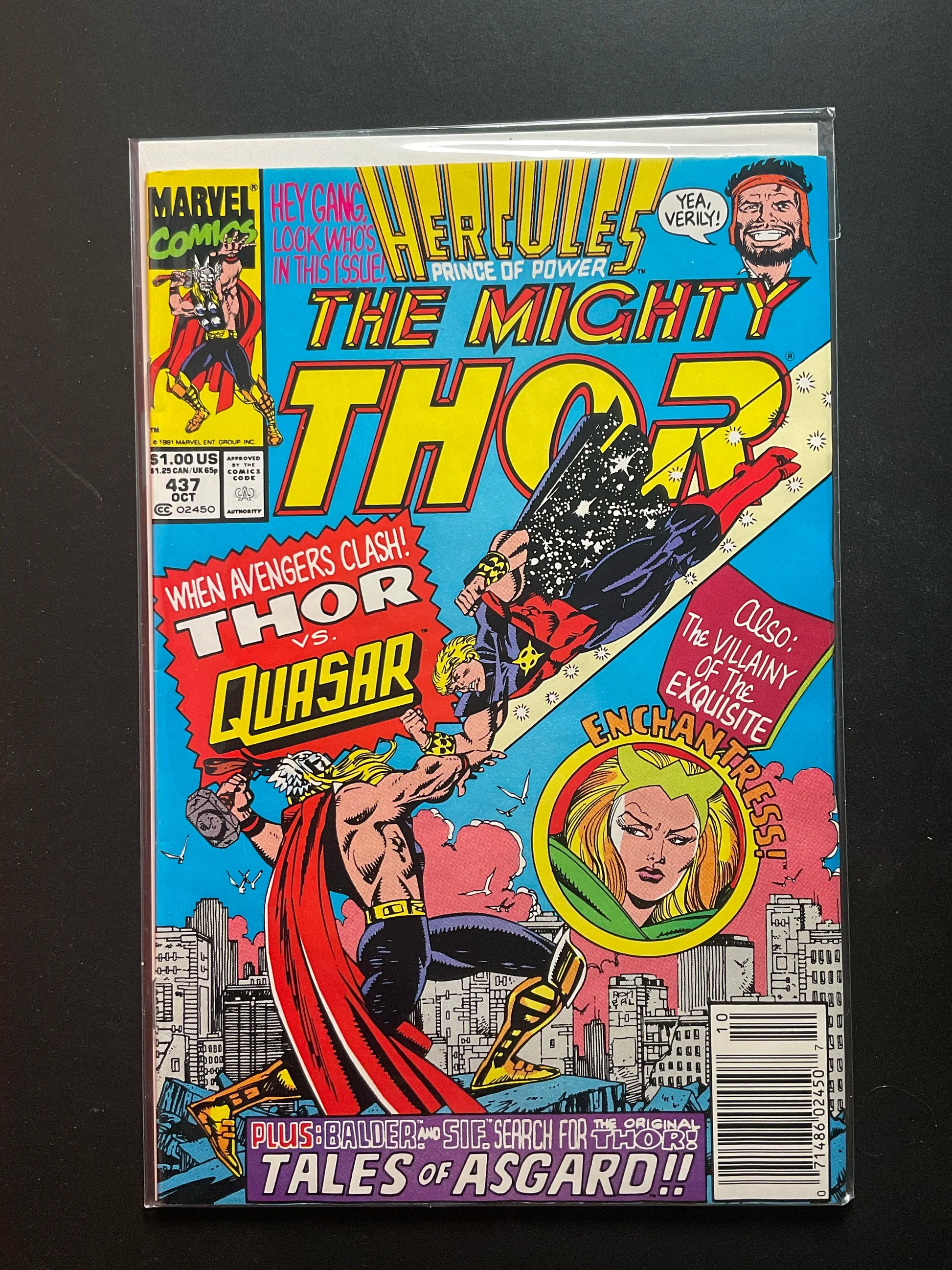 The Mighty Thor 437 Marvel Comics October 1991