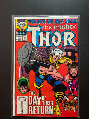 Thor 423 Marvel Comics 1990 The Black Galaxy Saga