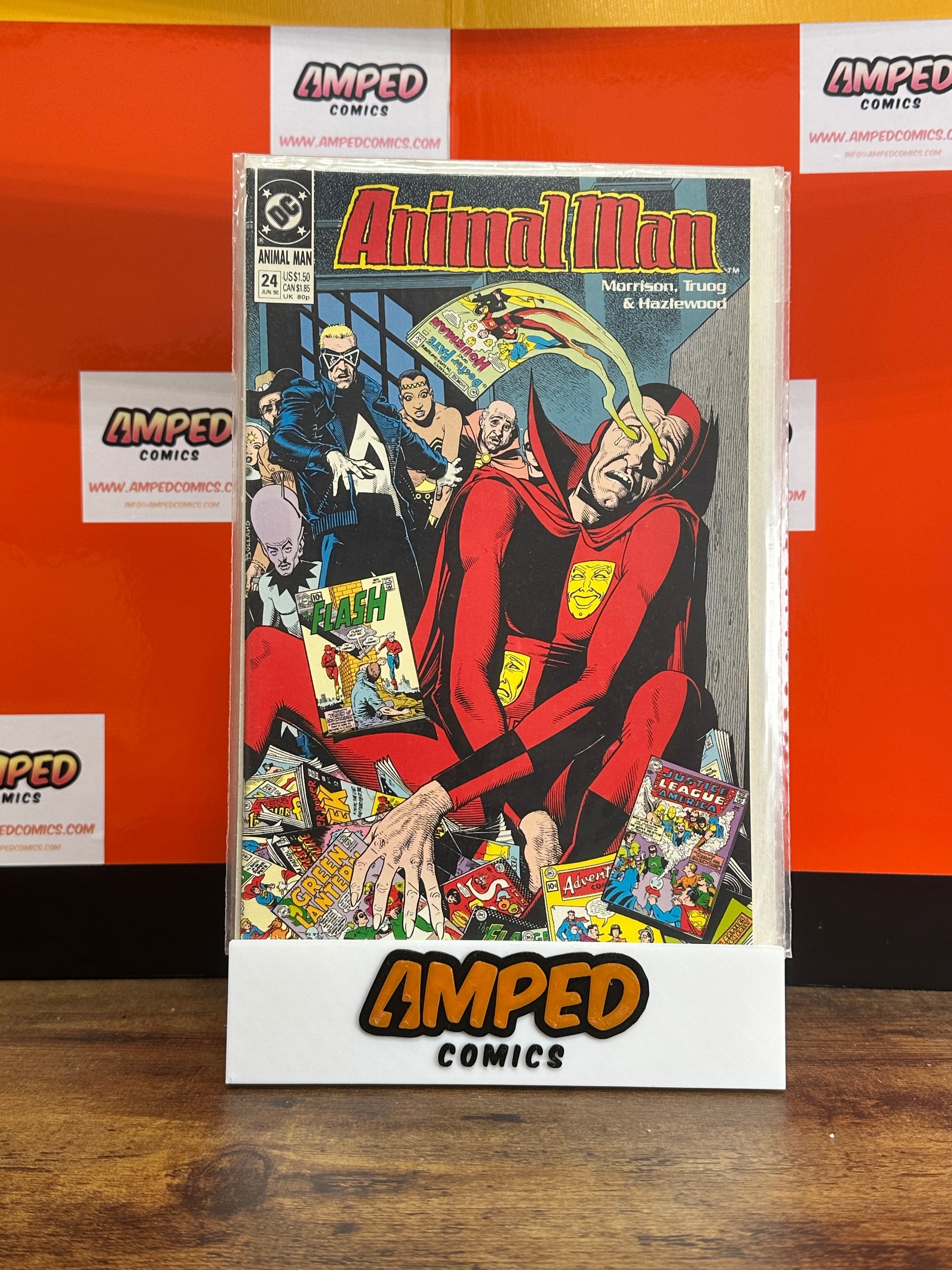 Animal Man 24 DC Comics 1990 Morrison, Truog Hazlewood
