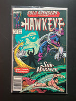 Solo Avengers 17 Marvel Comics Apr 1989 Hawkeye Sub-Mariner