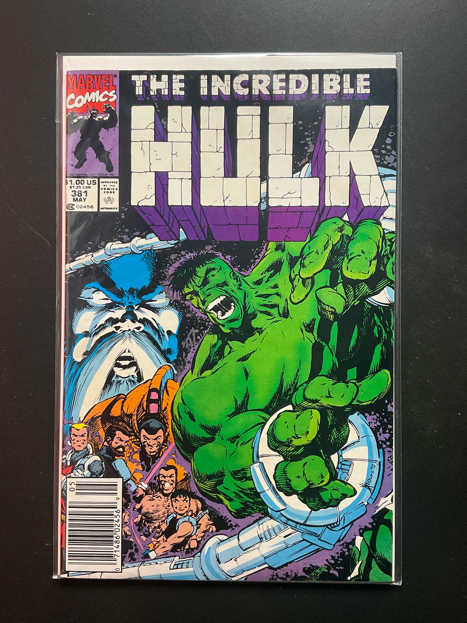 The Incredible Hulk 381 Marvel Comics May 1991