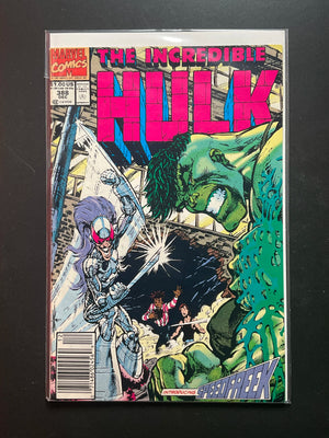 The Incredible Hulk 388 Marvel Comics Dec 1991 Speedfreek Intro