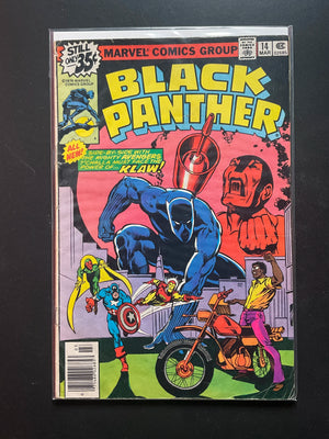 Black Panther 14 Marvel Comics 1978 Klaw Avengers Appearance