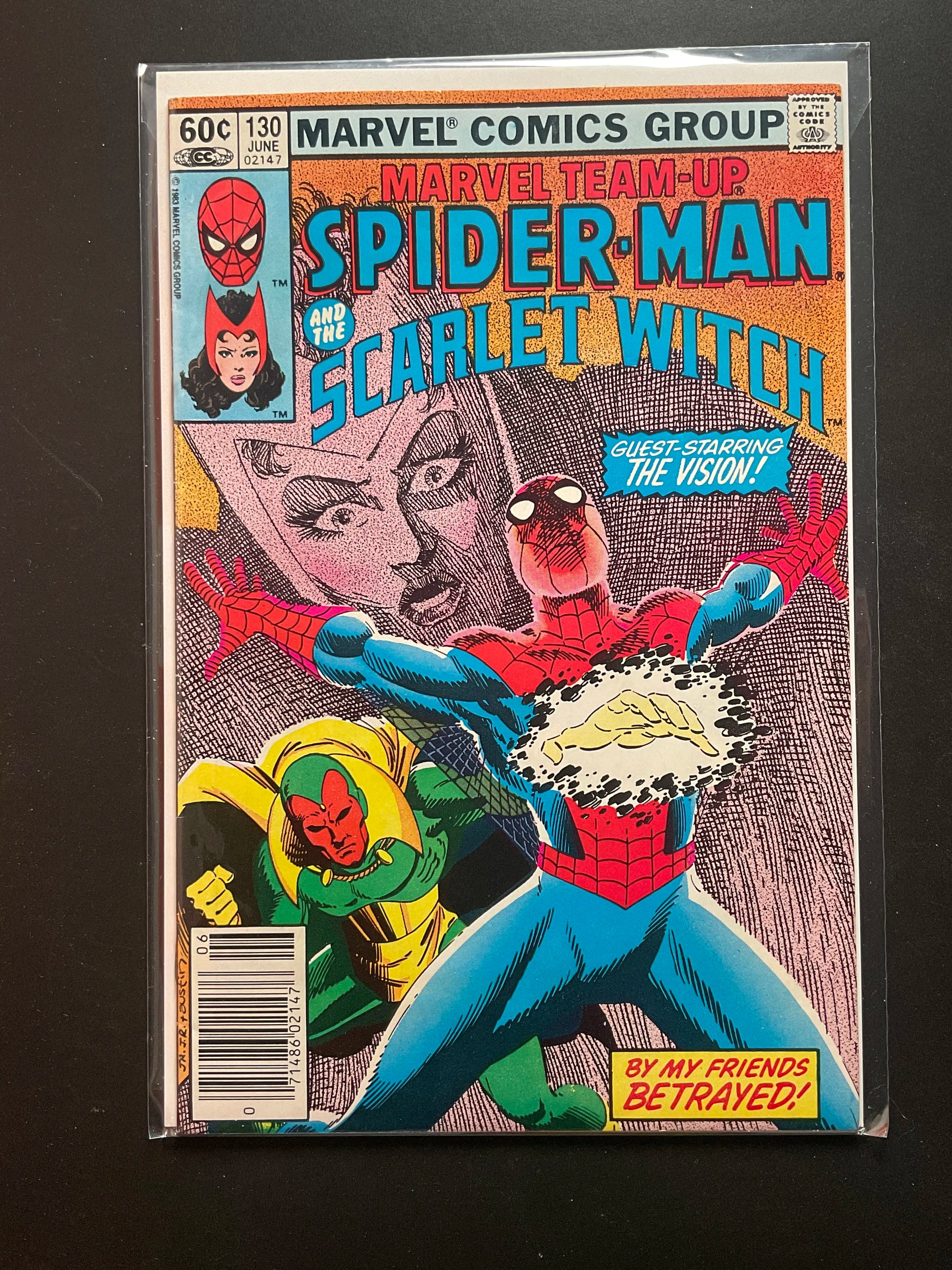 Marvel Team-Up 130 Spider-Man Scarlet Witch June 1983 Marvel Comics