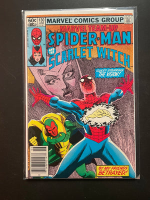 Marvel Team-Up 130 Spider-Man Scarlet Witch June 1983 Marvel Comics