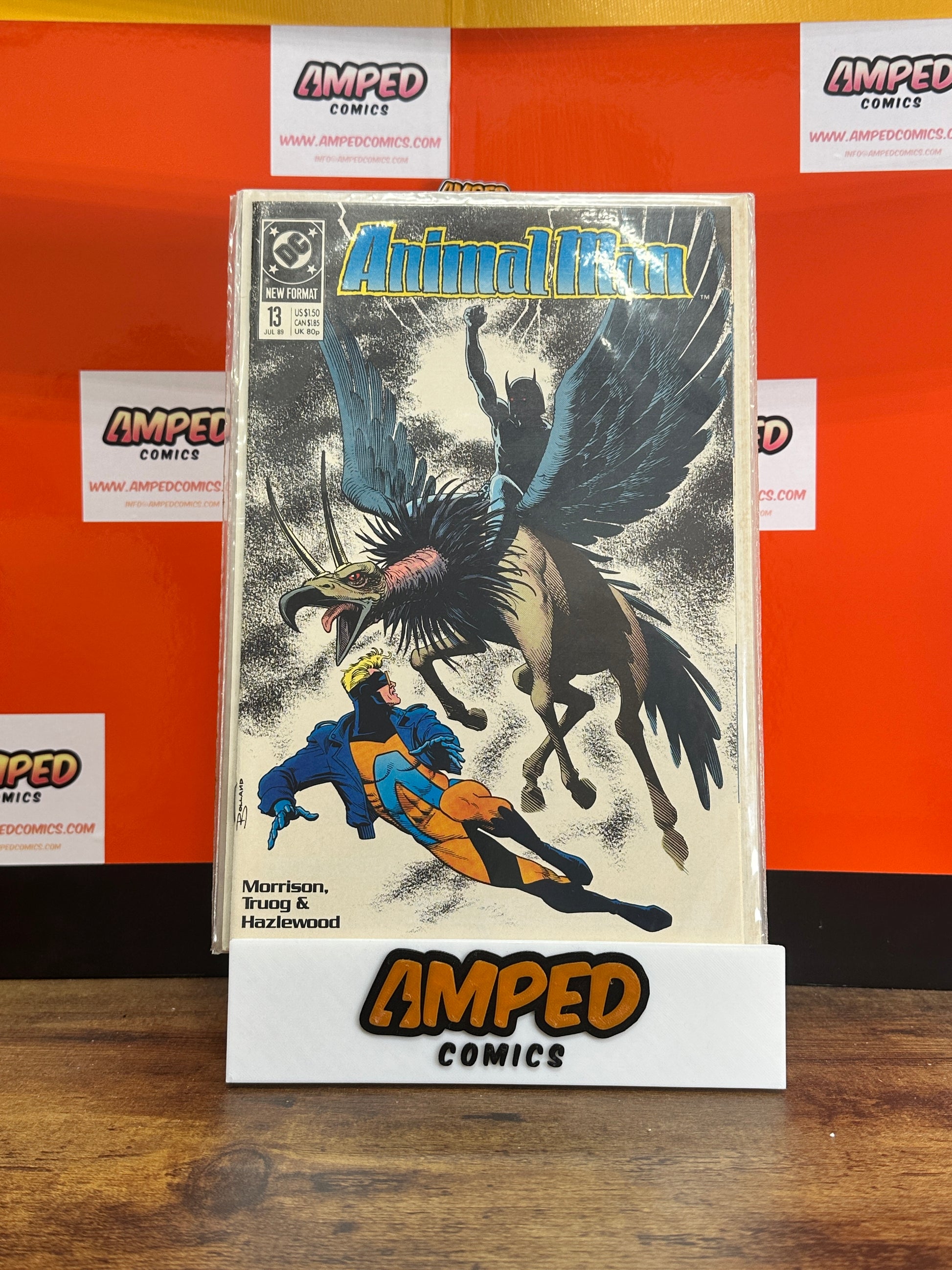 Animal Man 13 DC Comics July 1989 Morrison Truog Hazlewood