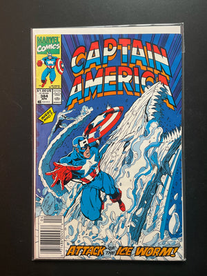 Captain America 384 Marvel Comics April 1991