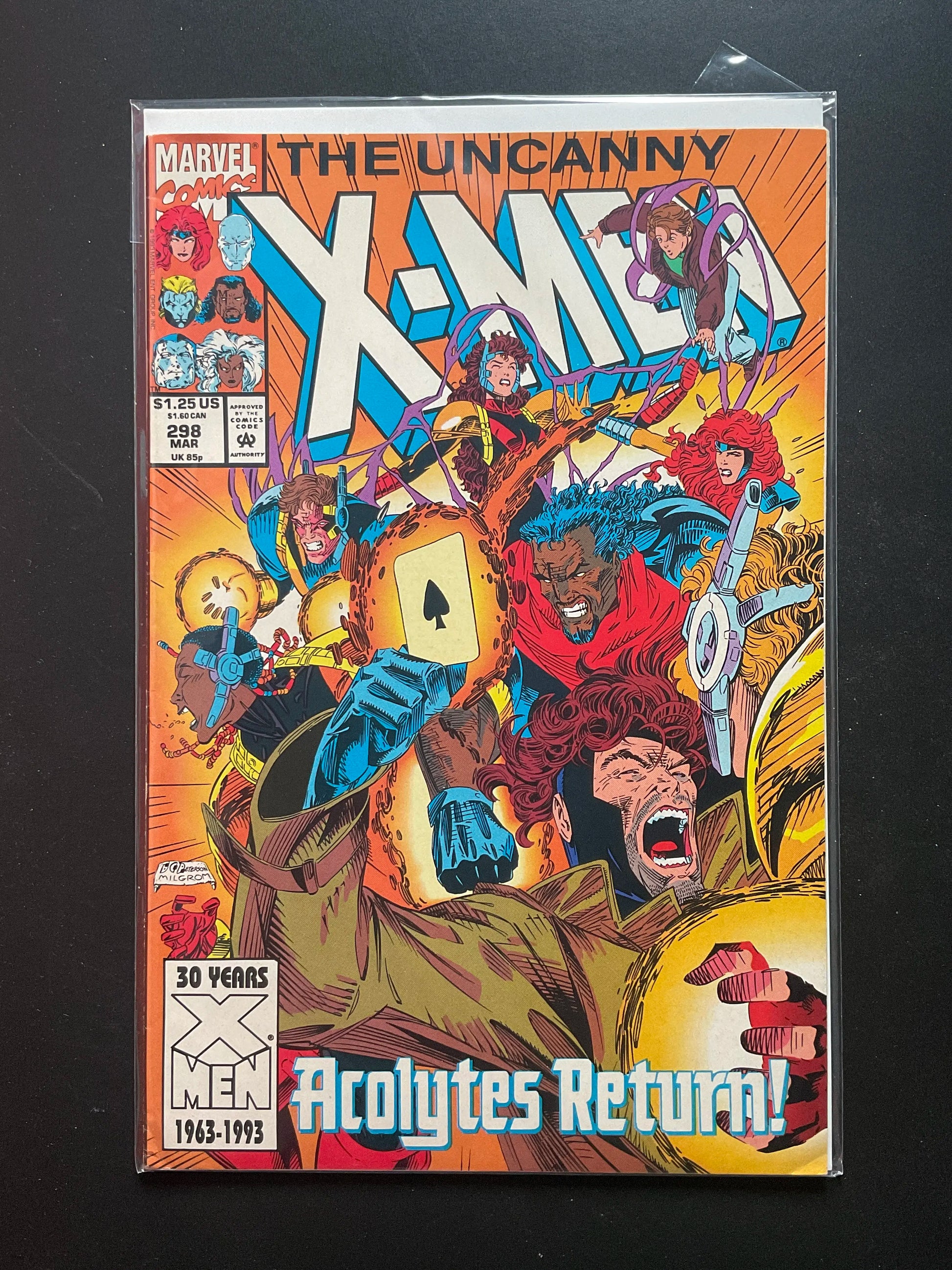 The Uncanny X-Men 298 Marvel Comics March 1993