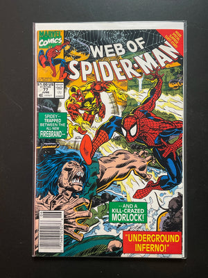 Web of Spider-Man 77 Marvel Comics June 1991