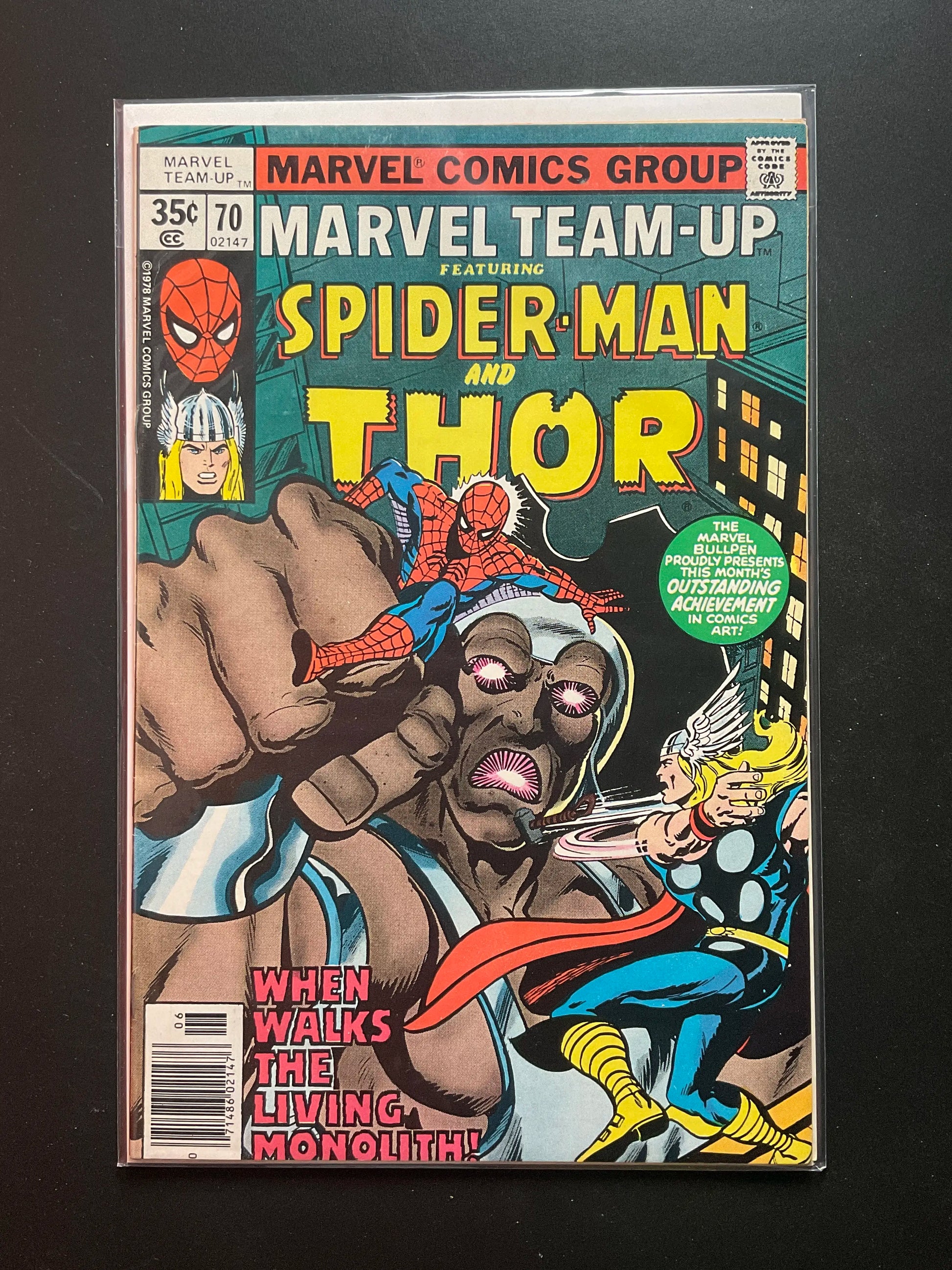 Marvel Team-Up 70 Spider-Man Thor Marvel Comics 1978