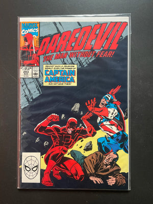 Daredevil 283 Marvel Comics 1990 Captain America Appearance