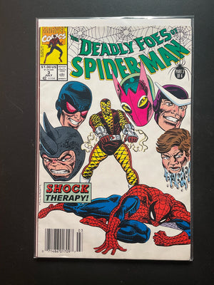 The Deadly Foes of Spider-Man 3 Marvel Comics July 1991