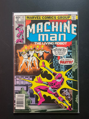Machine Man 12 Marvel Comics Dec 1979