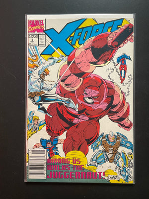 X-Force 3 Marvel Comics 1991 Juggernaut Appearance