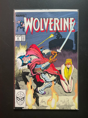 Wolverine 3 Marvel Comics Jan 1989