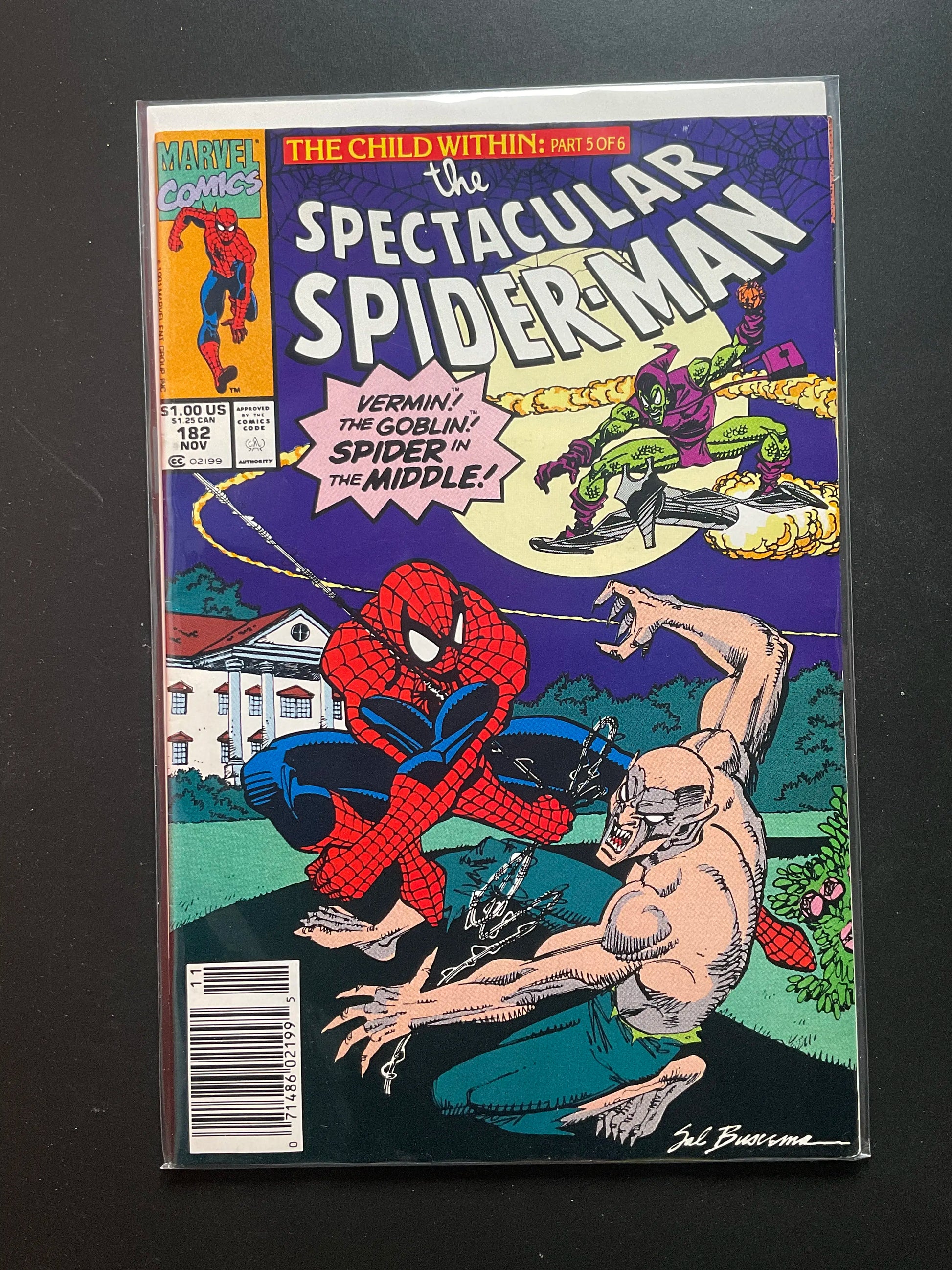 The Spectacular Spider-Man 182 Marvel Comics Nov 1991