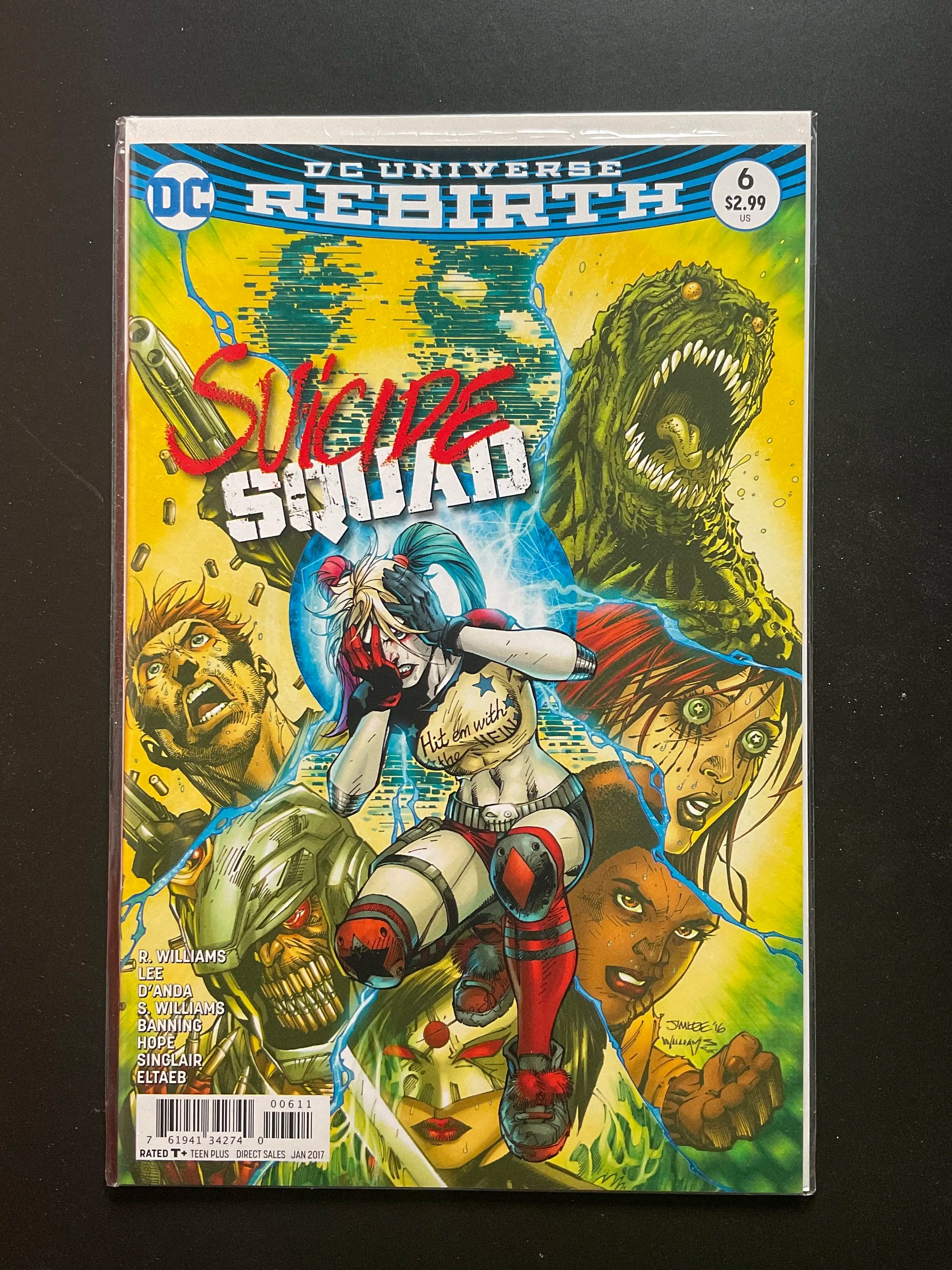 Suicide Squad 6 DC Rebirth Jan 2017
