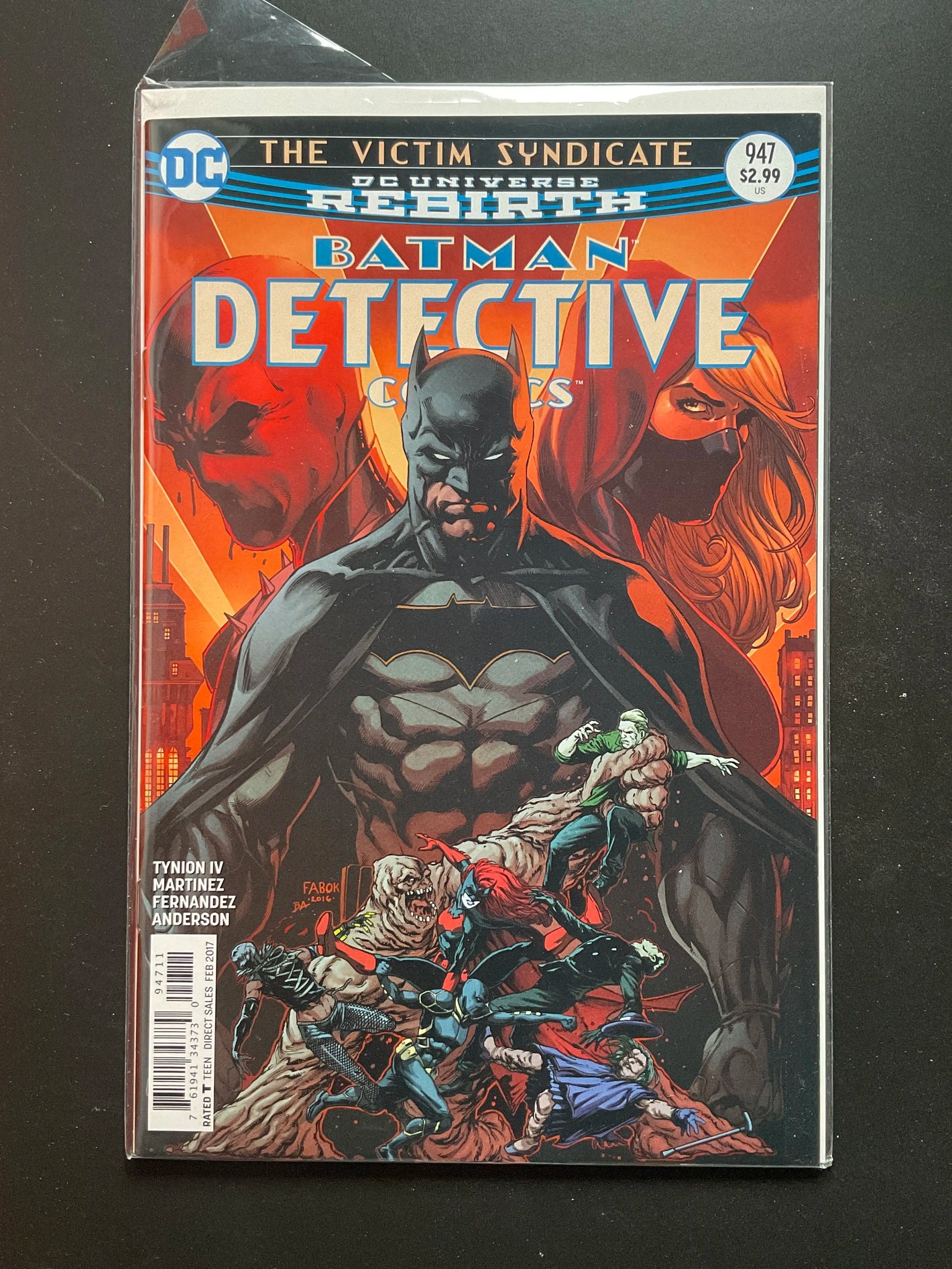 Detective Comics 947 DC Rebirth Batman The Victim Syndicate