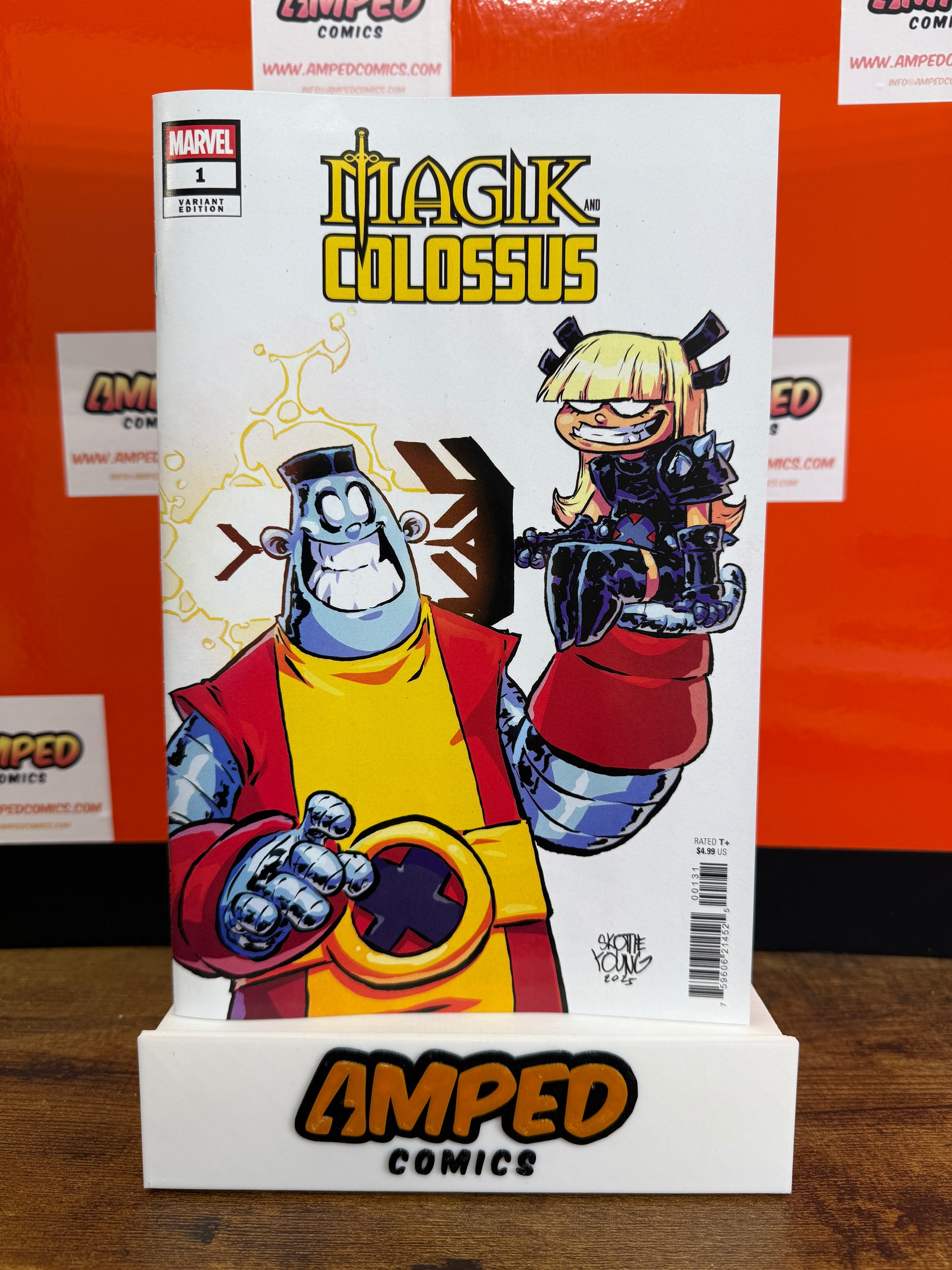 Magik and Colossus 1 Skottie Young Variant Edition Marvel 2023