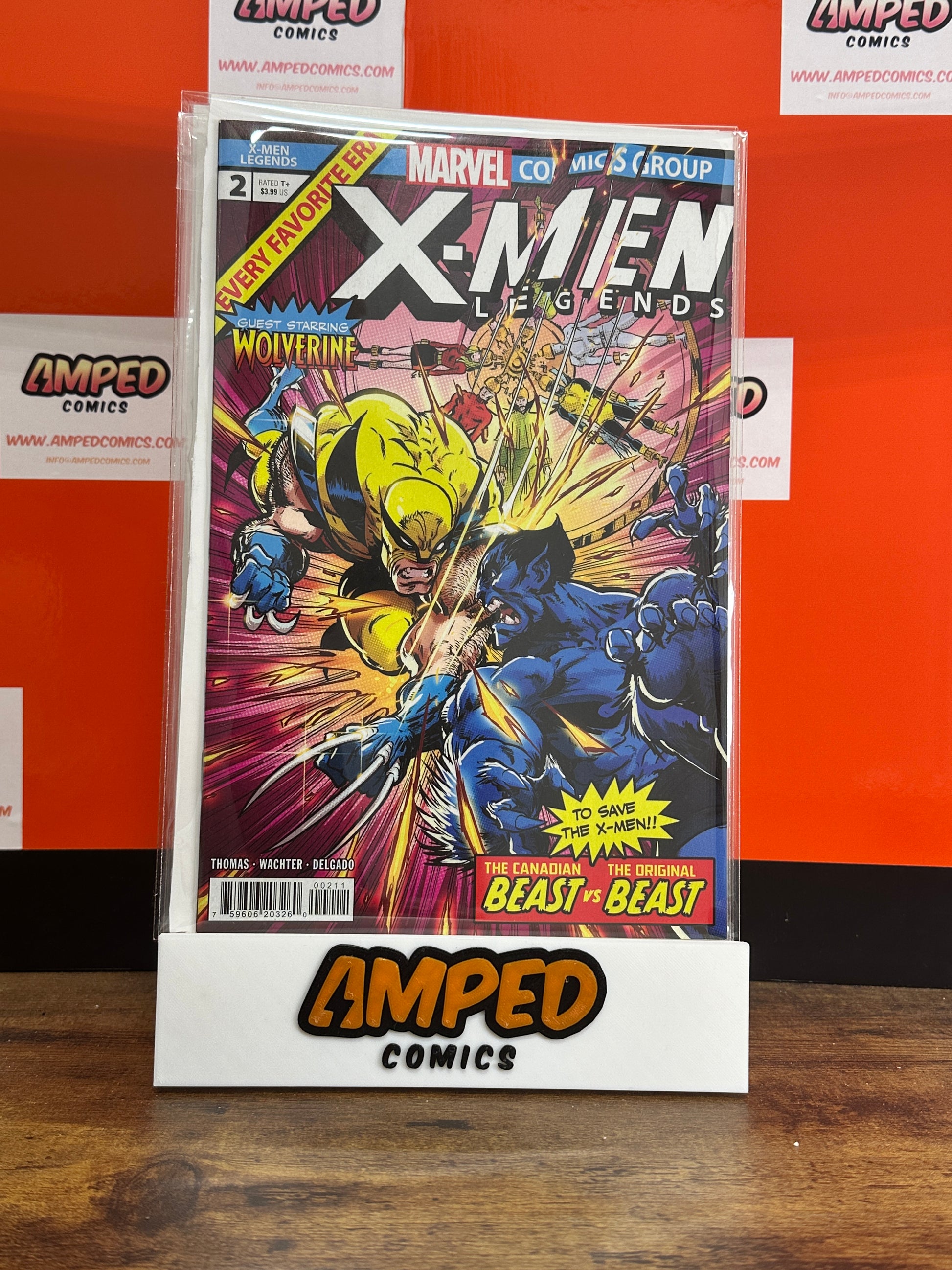X-Men Legends 2 Marvel Comics Wolverine Beast vs Beast
