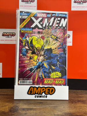 X-Men Legends 2 Marvel Comics Wolverine Beast vs Beast