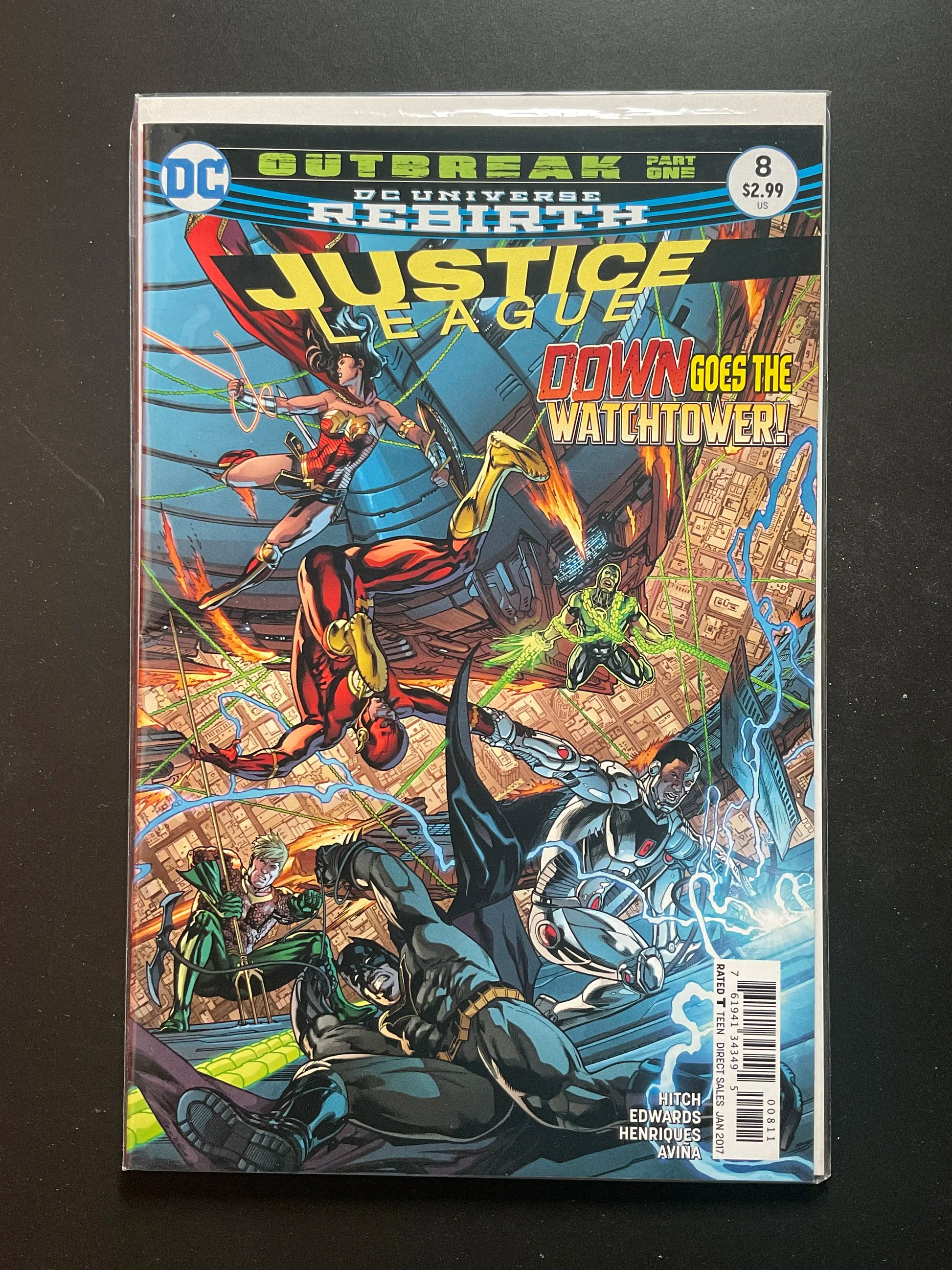 Justice League 8 DC Universe Rebirth 2017