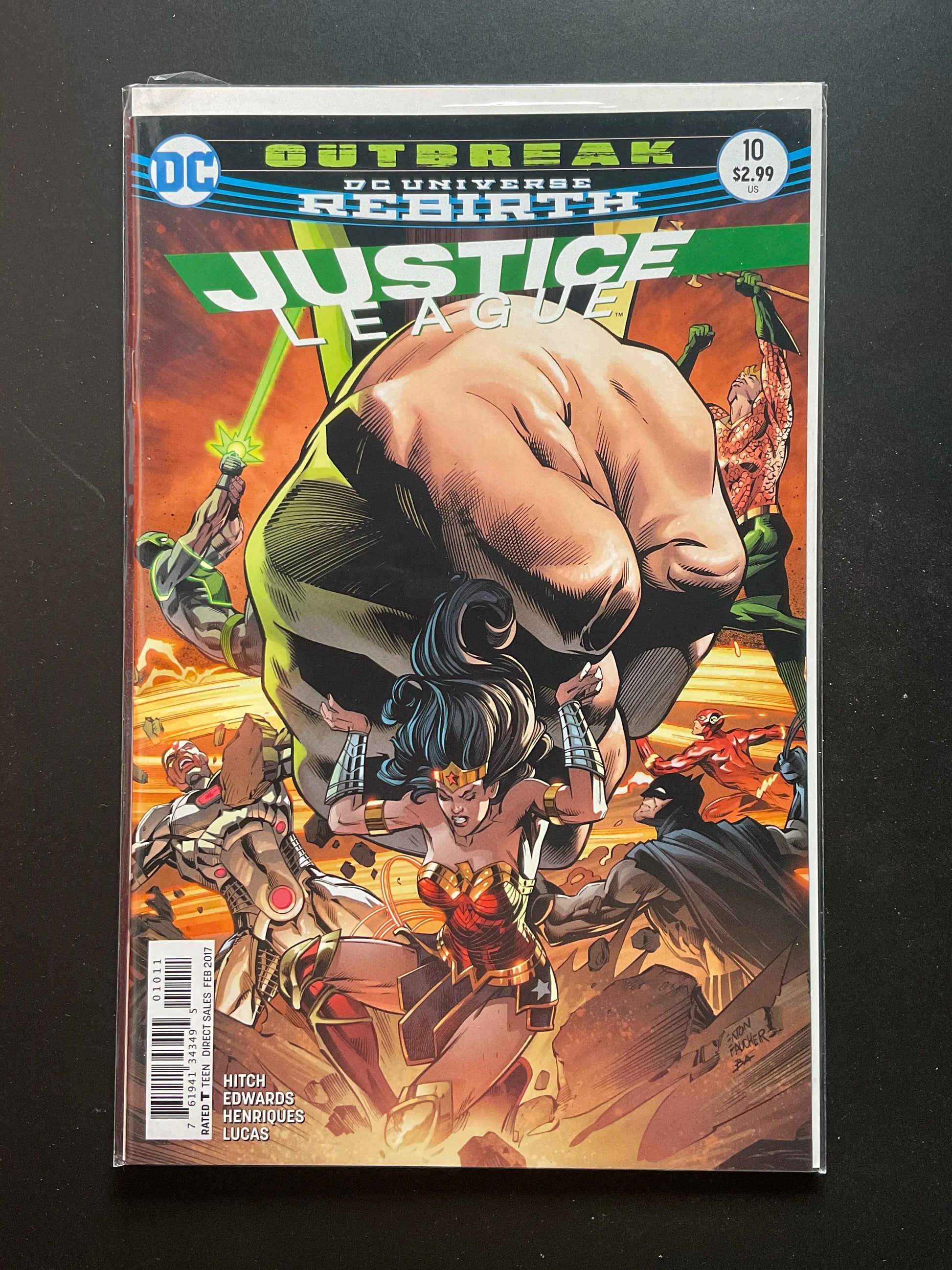 Justice League 10 DC Universe Rebirth 2017