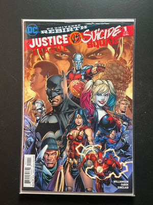 Justice League vs. Suicide Squad 1 DC Rebirth 2017