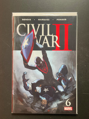Civil War II 6 Marvel Comics 2016 Bendis Marquez