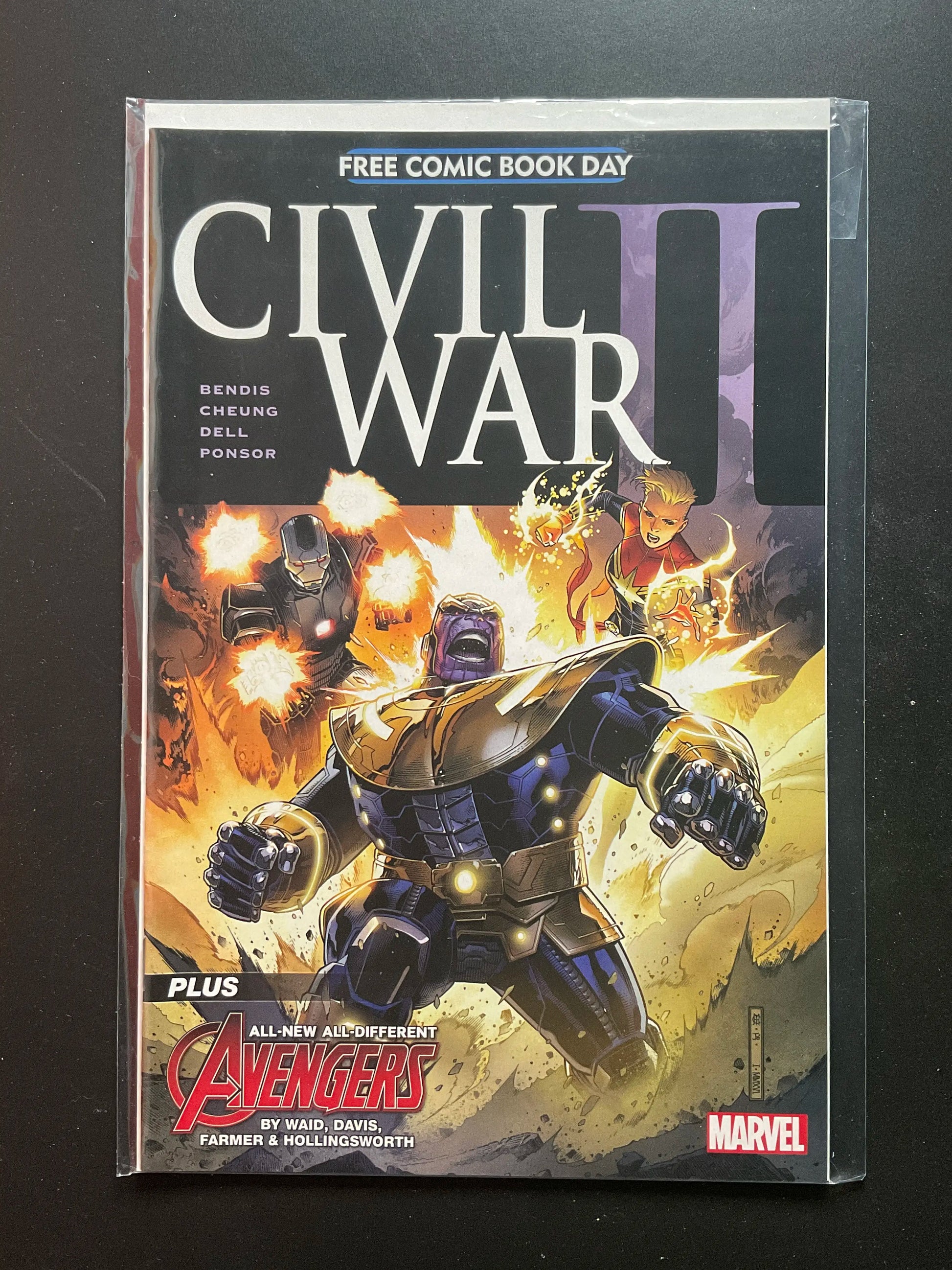 Civil War II Free Comic Book Day Marvel Avengers Thanos