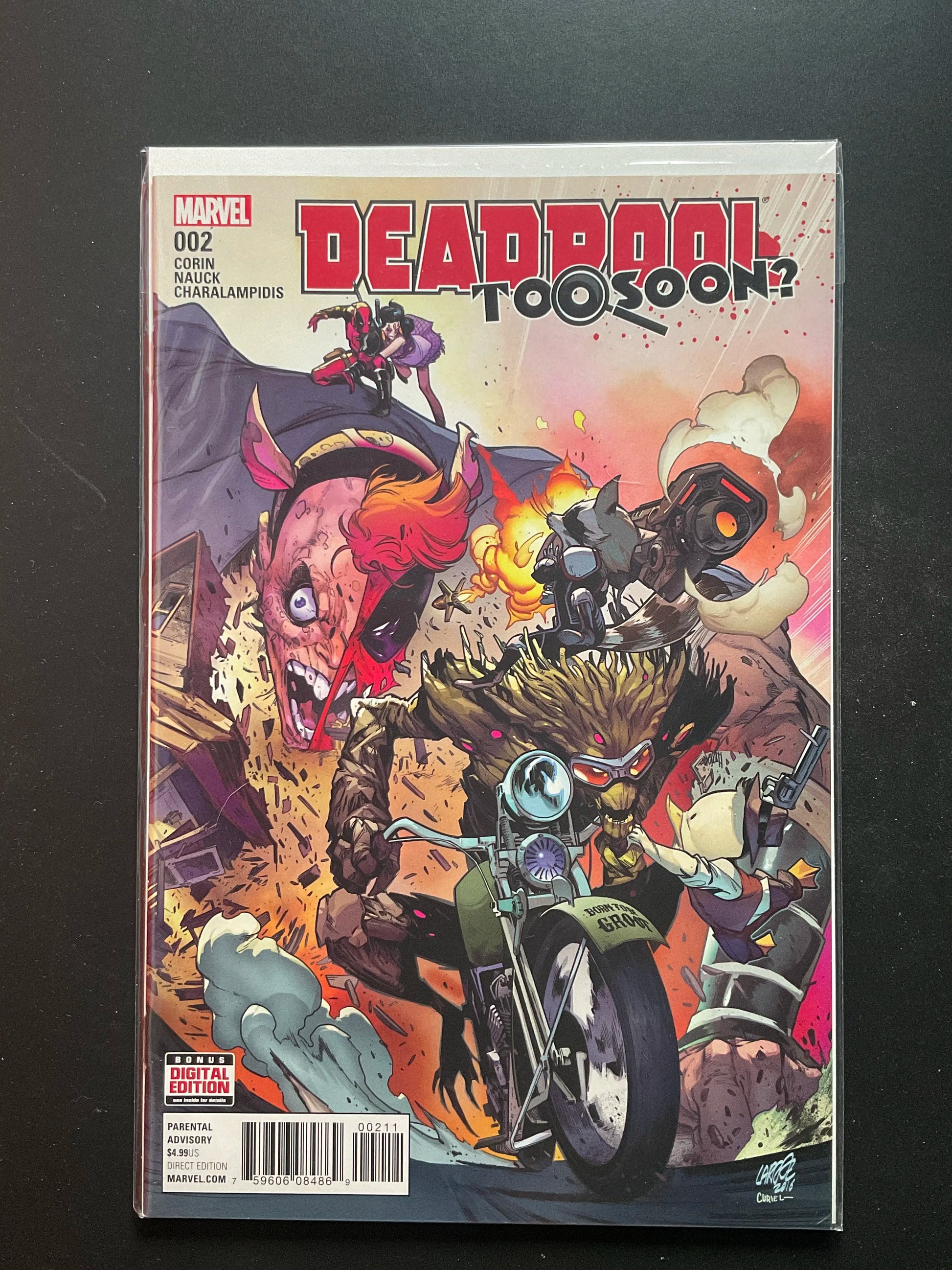 Deadpool Too Soon 2 Marvel Comics 2016