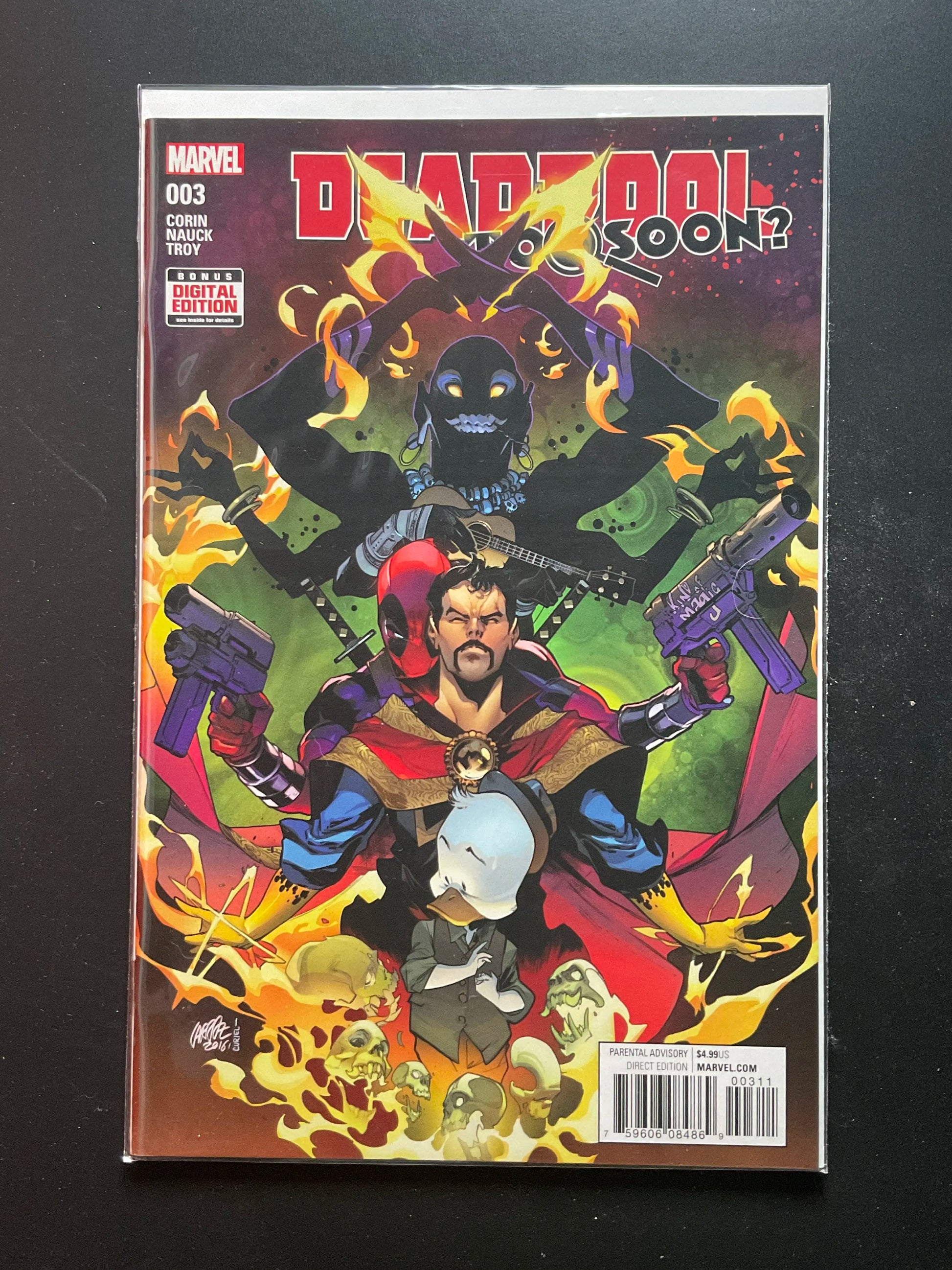 Deadpool Too Soon 3 Marvel Comics 2016