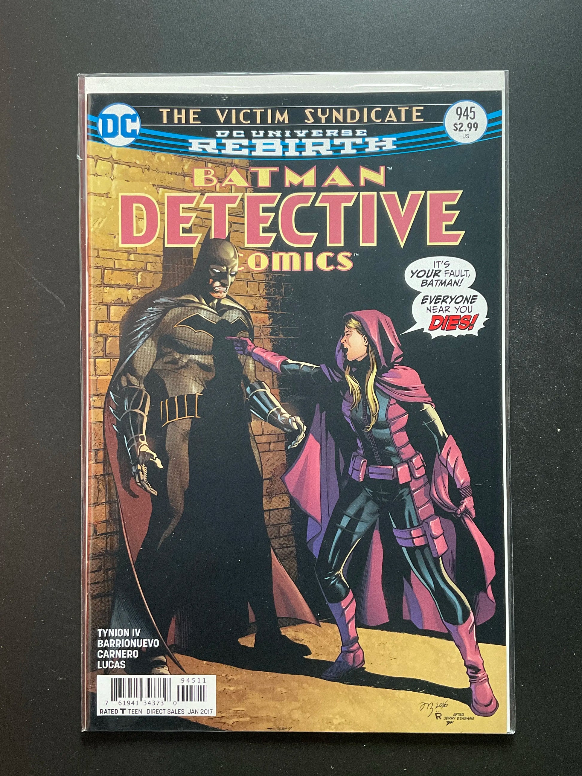 Batman Detective Comics 945 DC Rebirth Jan 2017
