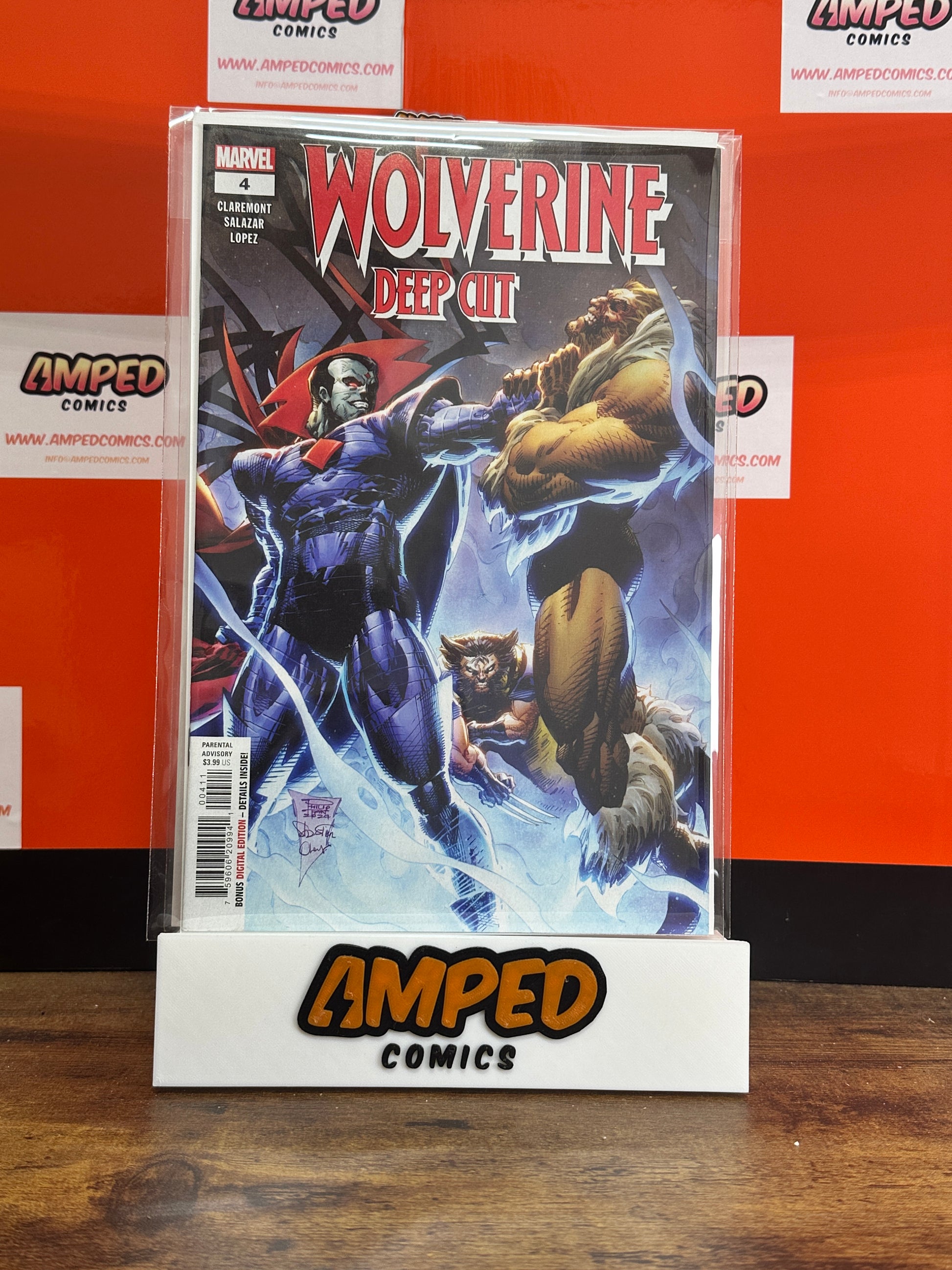Wolverine Deep Cut 4 Marvel Comics Claremont Salazar Lopez