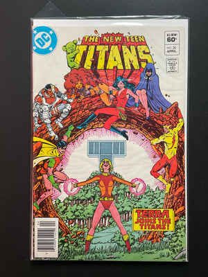 The New Teen Titans 30 DC Comics April 1983 Terra Joins the Titans